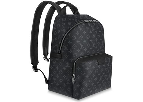 black louis vuitton backpack mens|louis vuitton black monogram backpack.